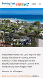 Mobile Screenshot of peoplesparkcoralbay.com.au